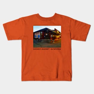 Groppi's Corner Market • Bay View, Wisconsin Kids T-Shirt